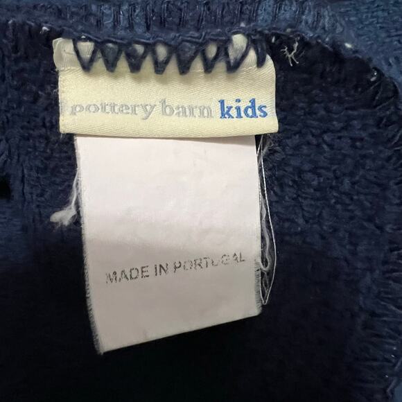 Pottery Barn Kids Blue Soft Ten Blanket‎ 53"x50" - Picture 4 of 5